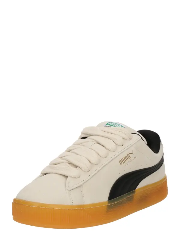 PUMA PUMA Nizke superge 'Suede XL Dark Risk'  kremna / zlata / črna