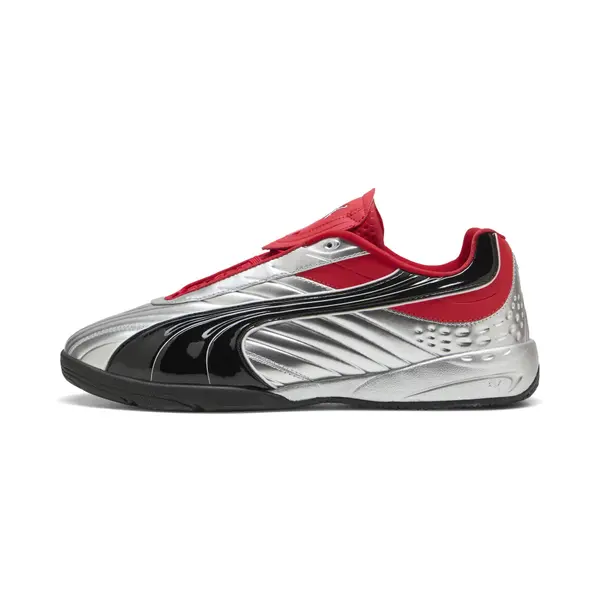 PUMA PUMA Nizke superge 'V-S2 Goalgetter'  krvavo rdeča / črna / srebrna