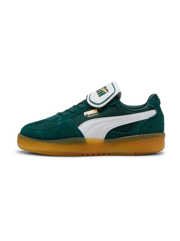 PUMA PUMA Nizke superge  zlata / temno zelena / bela