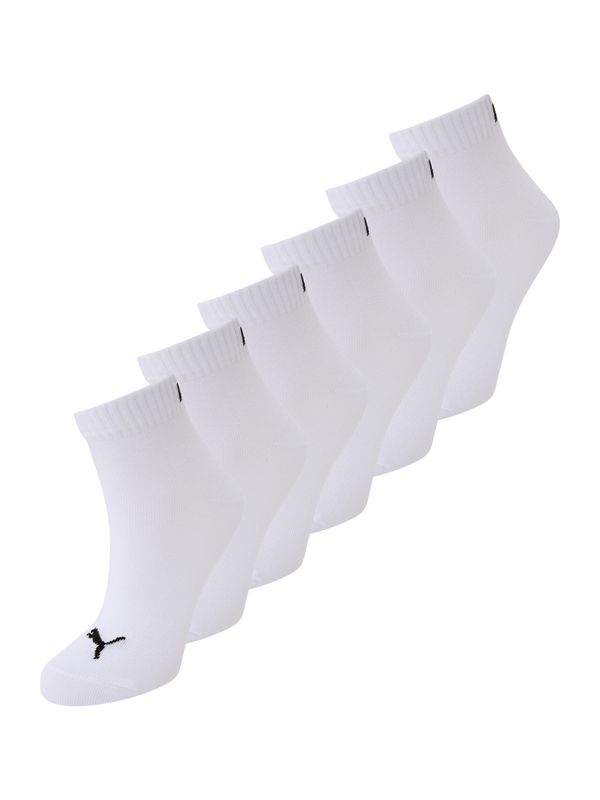 PUMA PUMA Nogavice  črna / bela