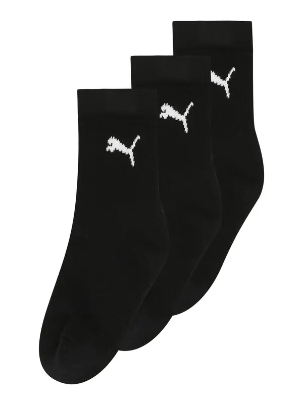PUMA PUMA Nogavice  črna / bela
