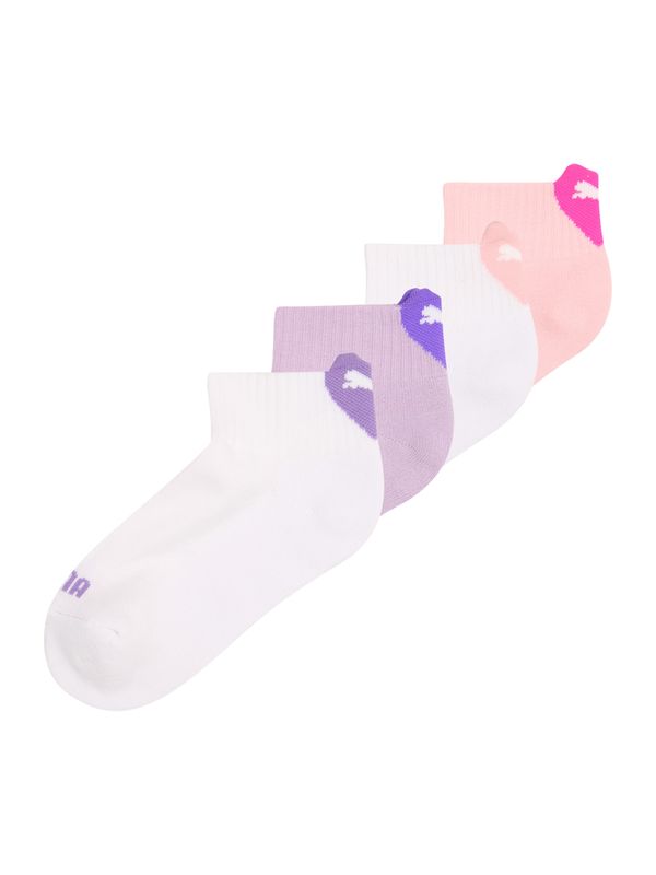 PUMA PUMA Nogavice  lila / roza / roza / bela