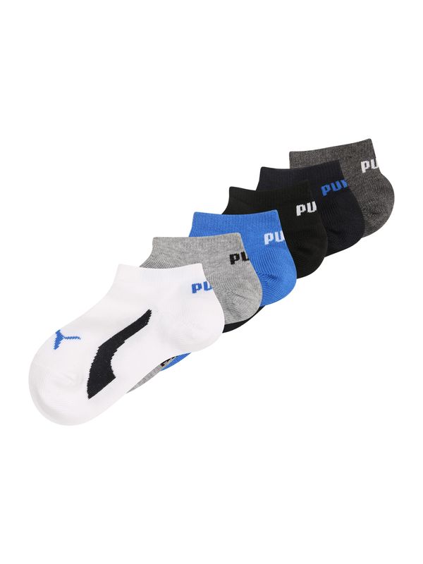 PUMA PUMA Nogavice  nočno modra / svetlo modra / temno modra / pegasto siva / črna / bela