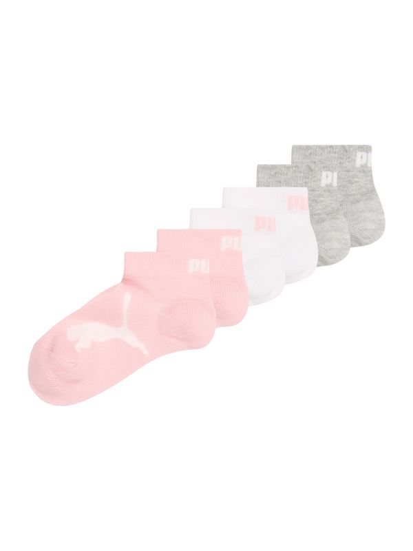 PUMA PUMA Nogavice  pegasto siva / rosé / bela