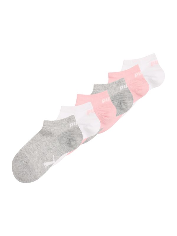 PUMA PUMA Nogavice  pegasto siva / roza / bela