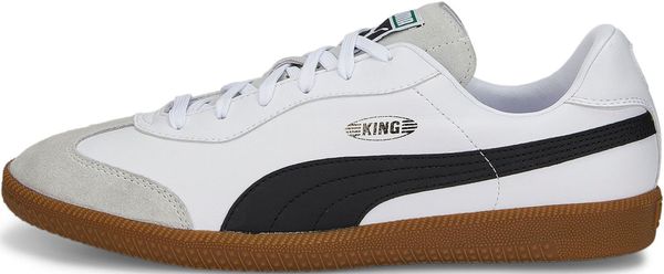 PUMA PUMA Nogometni čevelj 'KING 21'  siva / črna / bela