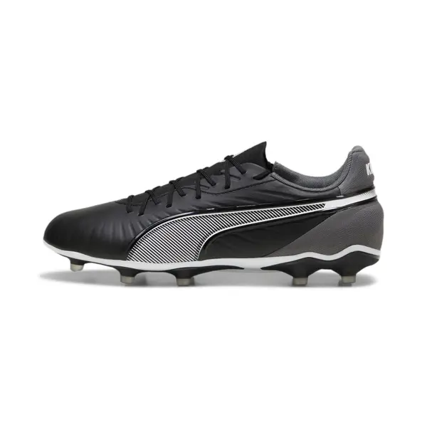 PUMA PUMA Nogometni čevelj 'King Match'  siva / črna / bela