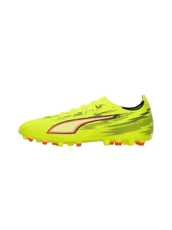 PUMA PUMA Nogometni čevelj 'ULTRA 6 MATCH'  limeta / rdeča / črna