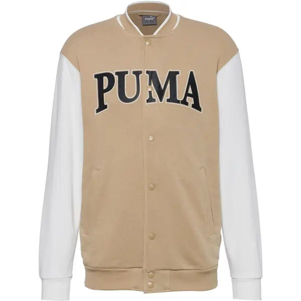 PUMA PUMA Prehodna jakna 'Squad'  svetlo rjava / črna / bela