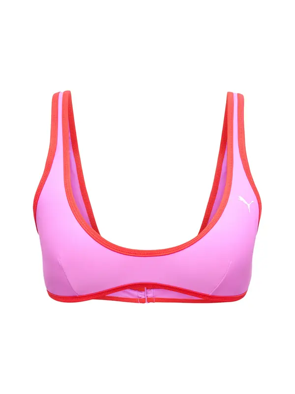 PUMA PUMA Športen bikini zgornji del  malina / svetlo roza / bela