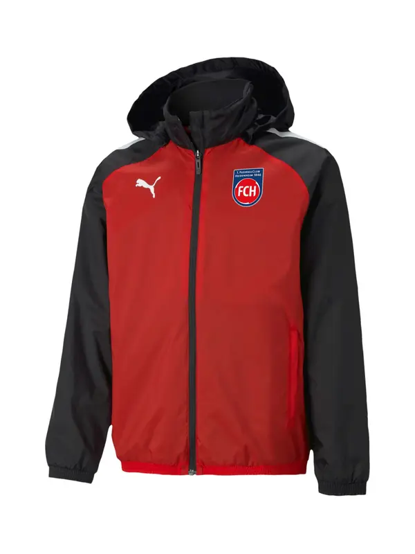 PUMA PUMA Športna jakna  modra / rdeča / črna / bela