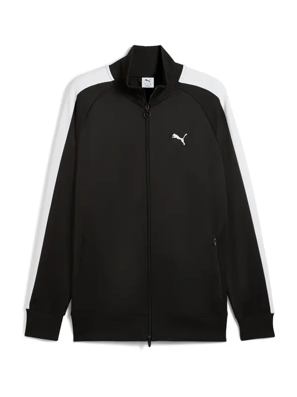 PUMA PUMA Športna jakna 'T7 Always On'  črna / bela
