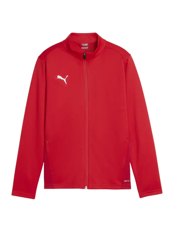 PUMA PUMA Športna jakna 'Team Goal'  rdeča / bela