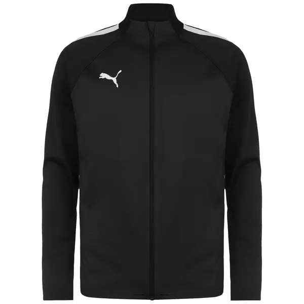 PUMA PUMA Športna jakna 'Team Liga'  črna / bela
