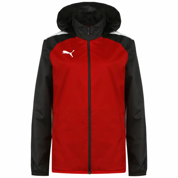 PUMA PUMA Športna jakna 'Team Liga'  rdeča / črna / bela