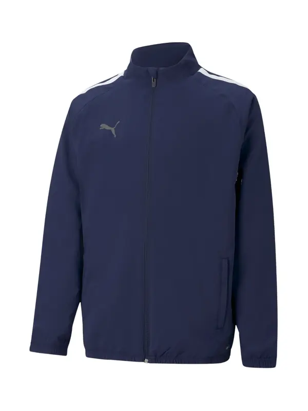 PUMA PUMA Športna jakna 'Team'  temno modra / bela