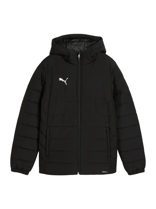 PUMA PUMA Športna jakna 'TeamAdditions'  črna / bela