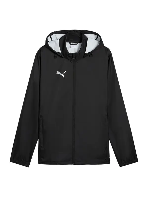 PUMA PUMA Športna jakna 'TeamAdditions'  črna / bela