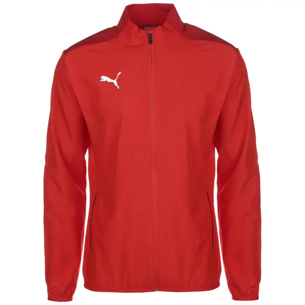 PUMA PUMA Športna jakna 'TeamGOAL 23'  rdeča / bela