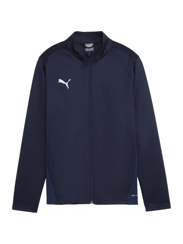 PUMA PUMA Športna jakna 'TeamGoal'  mornarska / bela
