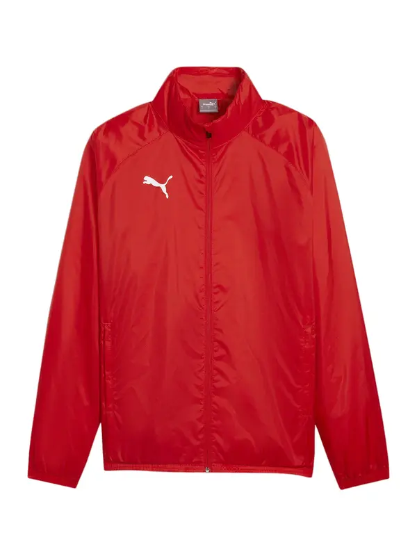 PUMA PUMA Športna jakna 'TeamGoal'  rdeča / bela