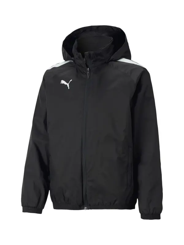 PUMA PUMA Športna jakna 'TeamLiga'  črna / bela