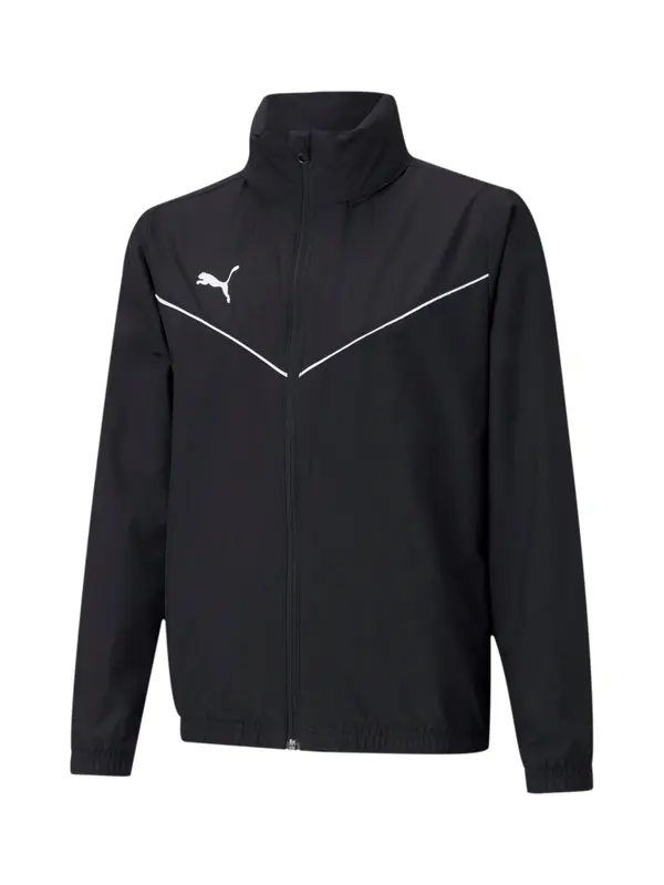 PUMA PUMA Športna jakna 'TeamRISE'  črna / bela