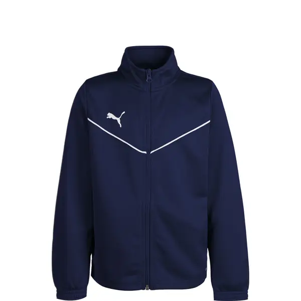 PUMA PUMA Športna jakna 'TeamRise'  mornarska / bela