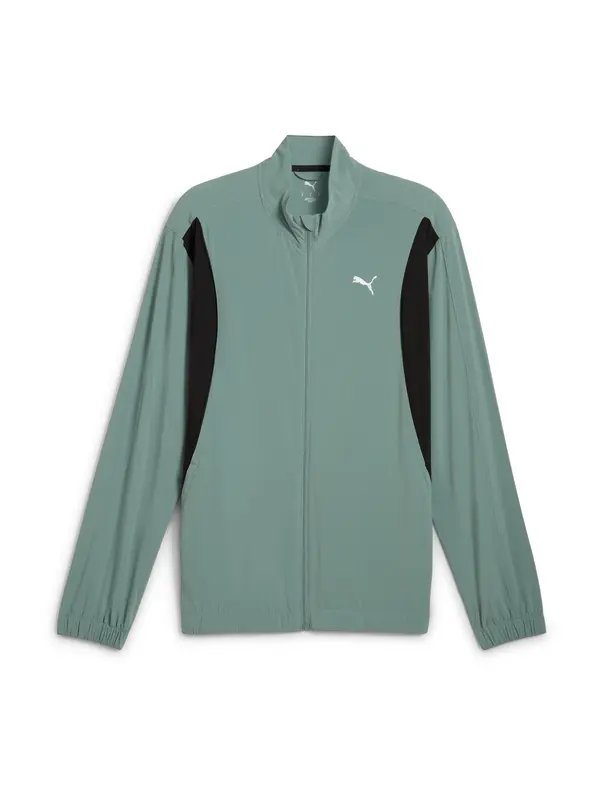 PUMA PUMA Športna jakna 'Velocity'  pastelno zelena / črna