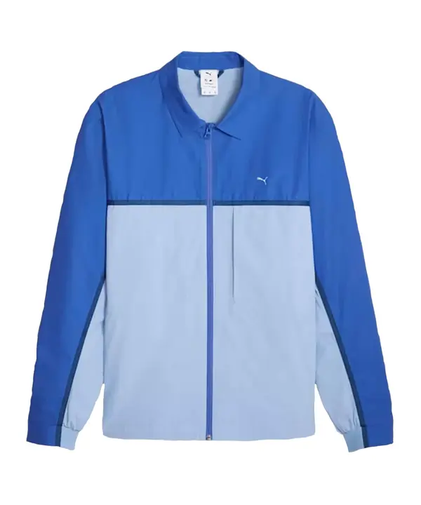 PUMA PUMA Športna jopa na zadrgo  modra / svetlo modra / temno modra / bela