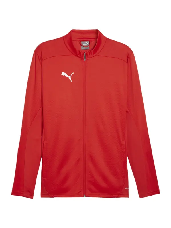 PUMA PUMA Športna jopa na zadrgo  rdeča / bela