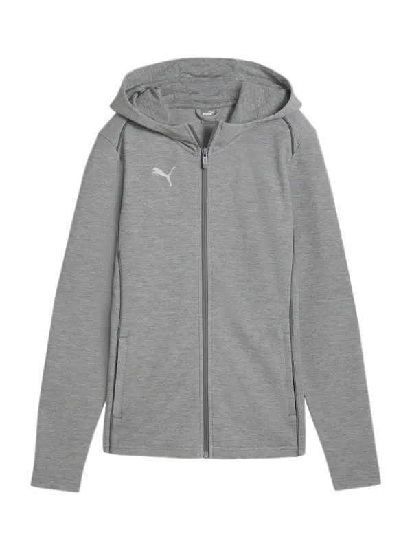PUMA PUMA Športna jopa na zadrgo  siva