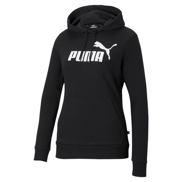 PUMA PUMA Športna majica  črna / bela