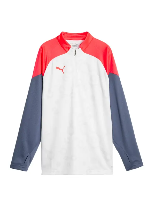 PUMA PUMA Športna majica  dimno modra / rdeča / bela