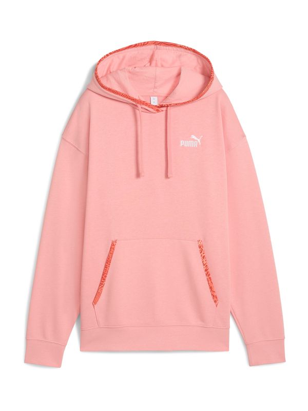 PUMA PUMA Športna majica 'ESS'  jastog / pastelno oranžna / staro roza / bela