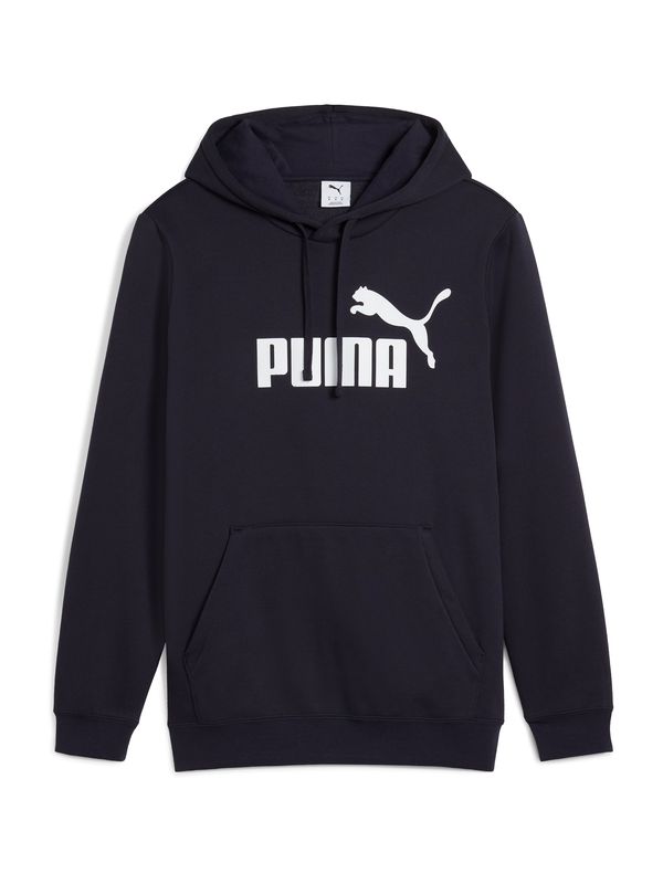 PUMA PUMA Športna majica 'ESS No. 1'  mornarska / bela