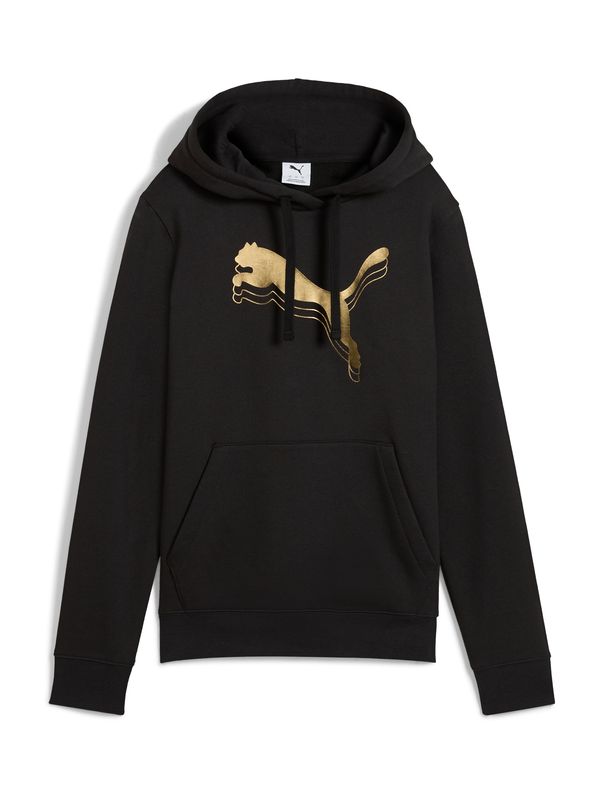 PUMA PUMA Športna majica 'ESS'  zlata / črna