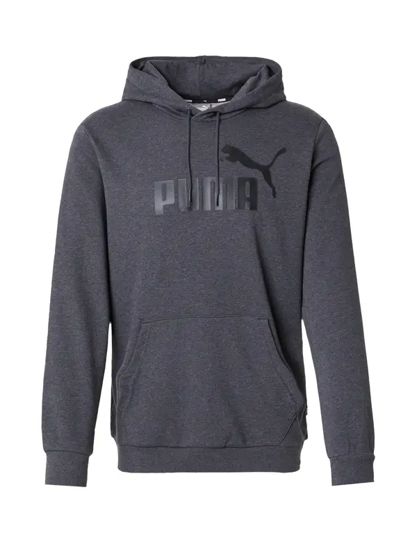 PUMA PUMA Športna majica 'Essentials'  siva / temno siva