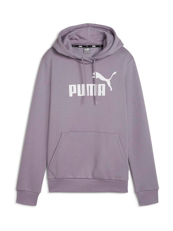 PUMA PUMA Športna majica 'Essentials'  sliva / bela