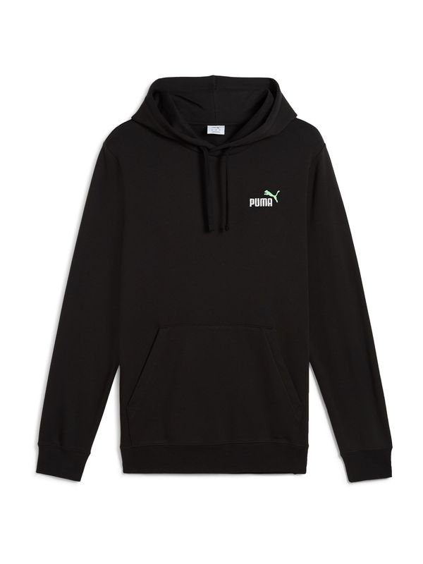 PUMA PUMA Športna majica 'ESSS No. 1'  limeta / črna / bela