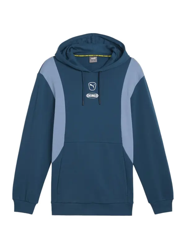 PUMA PUMA Športna majica  mornarska / dimno modra / bela