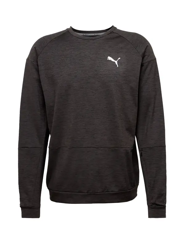 PUMA PUMA Športna majica  pegasto črna / bela