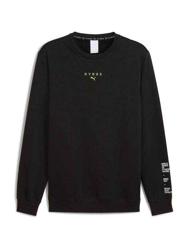 PUMA PUMA Športna majica 'PUMA x HYROX'  apno / črna / bela