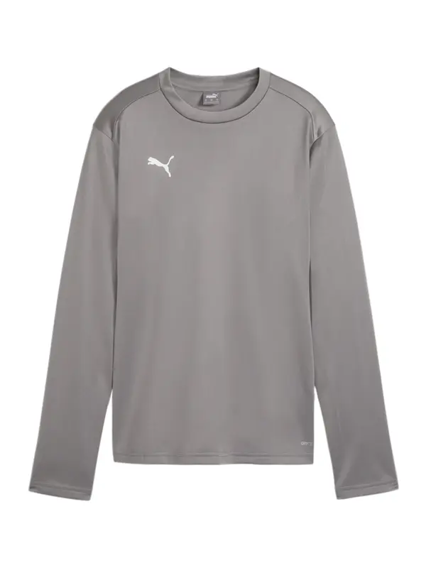 PUMA PUMA Športna majica  siva / bela