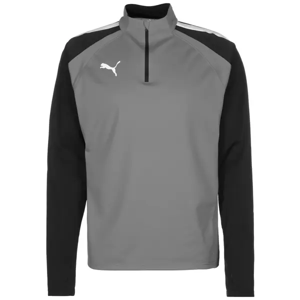 PUMA PUMA Športna majica 'Team Liga'  temno siva / črna / bela