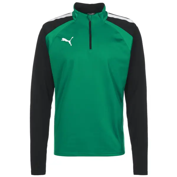 PUMA PUMA Športna majica 'Team Liga'  zelena / črna