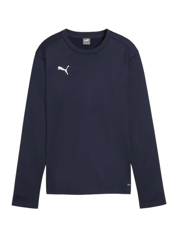 PUMA PUMA Športna majica 'TeamGoal'  marine / bela