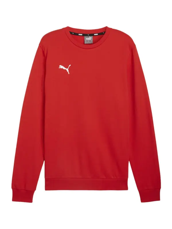 PUMA PUMA Športna majica 'TeamGoal'  rdeča / bela