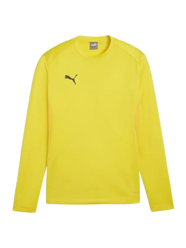 PUMA PUMA Športna majica 'TeamGOAL'  rumena / črna