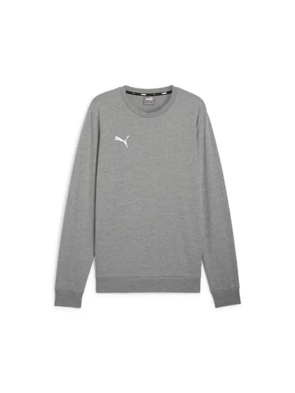 PUMA PUMA Športna majica 'TeamGoal'  siva / bela